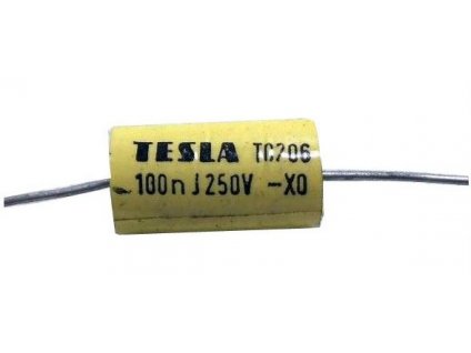 100n/250V TC206, svitkový kondenzátor