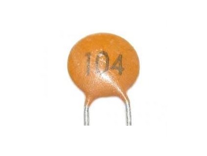 100n/25V SUNTAN RM=2,54, keramický kondenzátor