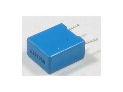 220n/63V TC350, svitkový kondenzátor radiální, RM=7,5mm