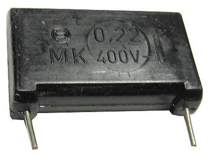 220n/400V MK, svitkový kondenzátor radiální