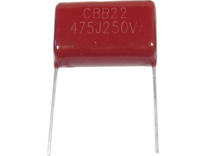 4u7/250V CBB22, svitkový kondenzátor polypropylen