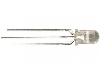 LED 5mm dvoubarevná R/G 40/45mcd/20mA 50° čirá