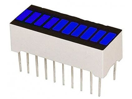 Bargraf SHB10B, 10x LED, modrý