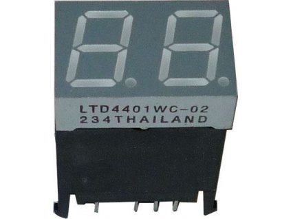 Displej LED LTD-4401WC-02 8.8. červený, společné anody
