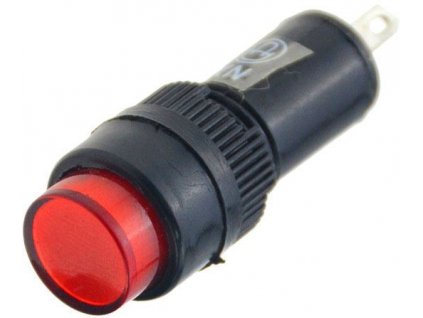 Kontrolka LED 24V NXD-211 červená, průměr 12mm