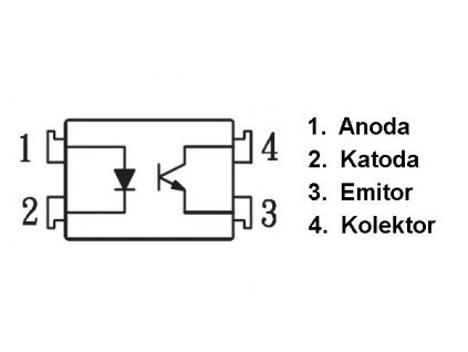 PC817B optočlen 5kV CTR 130-260% DIP4 =KP1010B