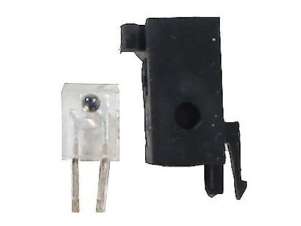 OP2522 infrapřijímač s krytem (z videa Avex)