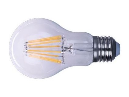 Žárovka LED E27 8x Filament 230V/8W, teplá bílá