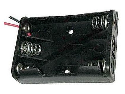 Držák baterie 3xR03/AAA/UM4 s vývody 15cm