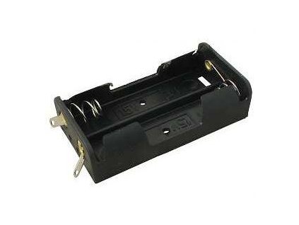 Držák baterie 2xR6/AA/UM3 s pájecími očky