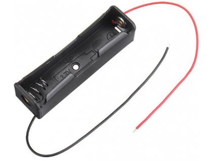 Držák článku 18650 s vývody