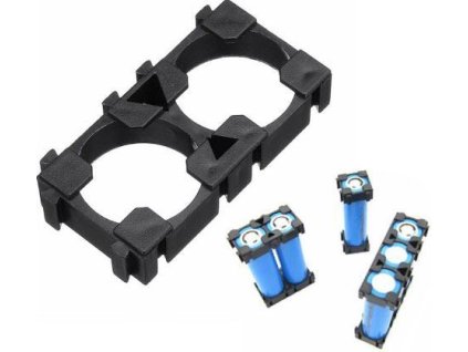 Držák baterie z článků 18650 - modul pro 2 články