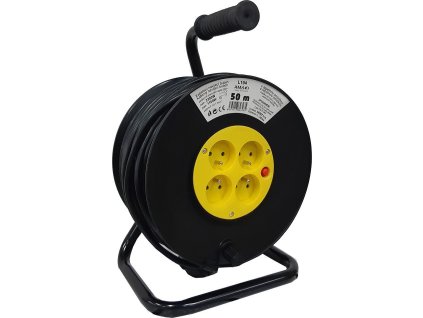 Prodlužovací přívod 50m-naviják,4x16A,3x1,5mm2