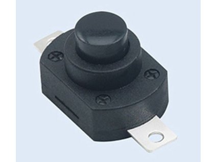 Vypínač stiskací KAN-9A ON-OFF 250VAC/6A