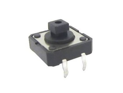 Mikrospínač TS-F006, 12x12x7,3mm