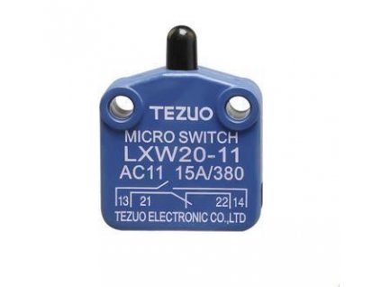Mikrospínač LXW20-11 380V/15A, délka kolíku 13mm