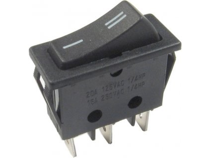 Přepínač kolébkový RS-102-11C, ON-ON 1pol.250V/16A
