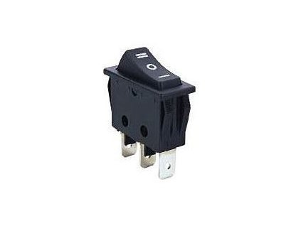 Přepínač kolébkový RS-103-11C, ON-OFF-ON 1pol.250V/16A