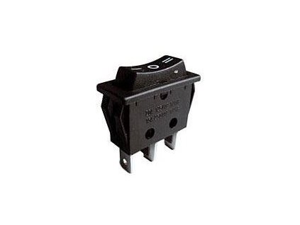 Tlačítko kolébkové RS-123-11C, (ON)-OFF-(ON)1pol.250V/10A