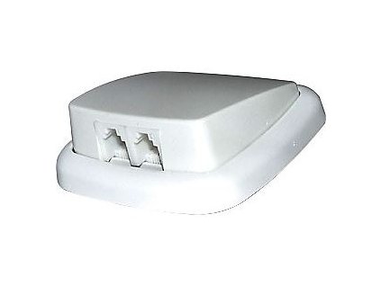 Telefonní zásuvka 2x RJ11 pod omítku 4FK 283 12.901/2