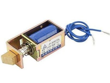 Elektrický zámek JF-S0837DL 12VDC 1A