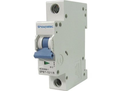 Jistič Showpelec SPB7-63 B10 230V/10A/B 1fázový na DIN lištu