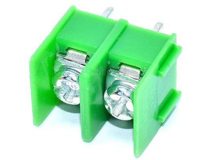 Svorkovnice do DPS 2pin KF7620-2P, rozteč pinů 7,62mm