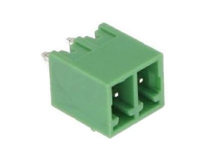 Svorkovnice násuvná 2P- část do DPS, KF2EDGV-2P, RM=3,81mm