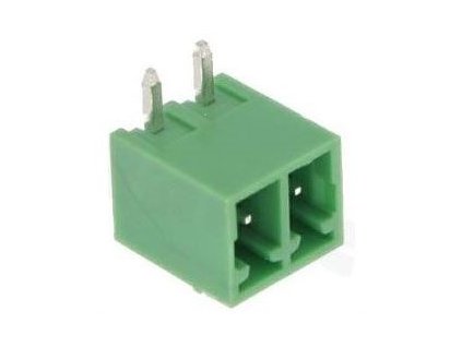 Svorkovnice násuvná 2P- část do DPS, KF2EDGR-2P, RM=5,08mm