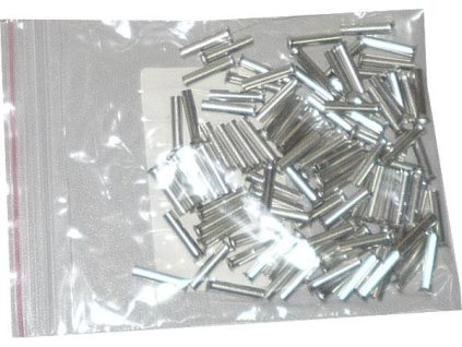 Dutinka pro kabel 1,5mm2 celokovová (EN1510), balení 100ks