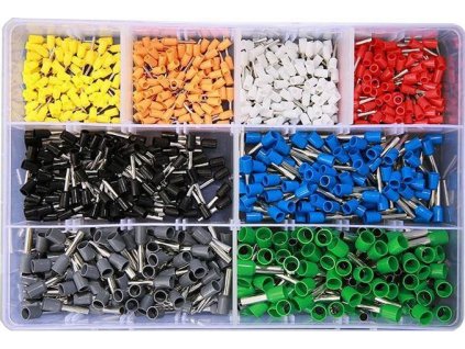 Sada dutinek izolovaných, 0,5-6mm2, celkem 800ks