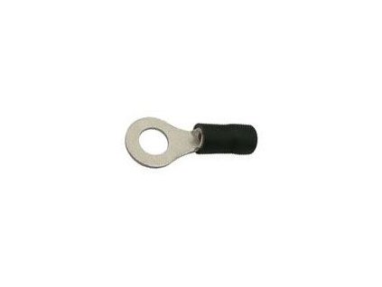 Oko kabelové 6,5mm černé (RV3,5-6)