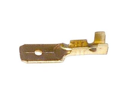 Faston-konektor 6,3mm neizolovaný, kabel do 1,5mm2