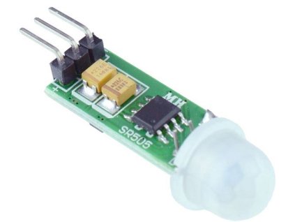 Detektor pohybu, modul PIR HC-SR505