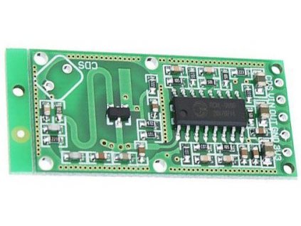Detektor pohybu mikrovlnný, modul RCWL-0516