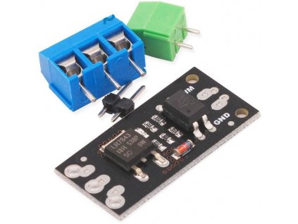 Výkonový spínač MOSFET PWM, modul s LR7843