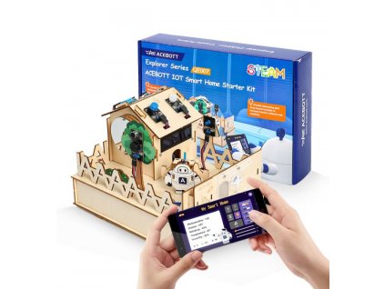 Acebott - Arduino Smart Home sada - výukový kit (chytrý domeček)