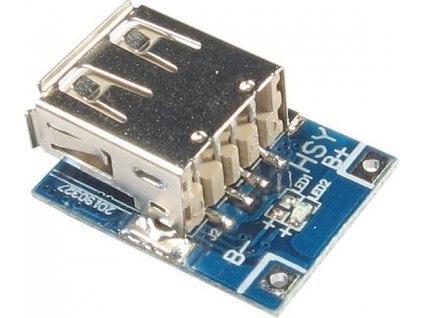 Napájecí modul, step-up měnič 5V +nabíječka Li-Ion