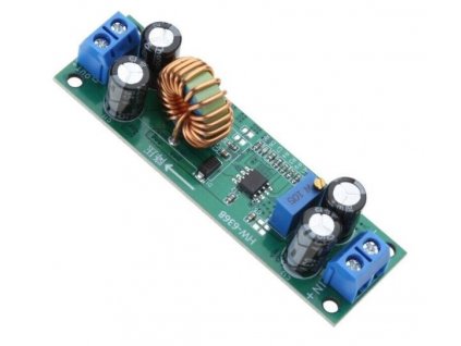 Napájecí modul, step-down měnič 5A, modul HW-636 (6-60V na 3,3-40V)