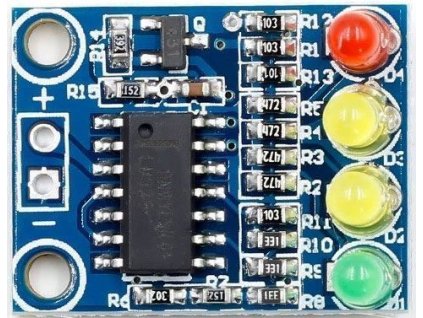 Indikátor napětí 11-15V v palubní síti automobilu, modul XD-82B