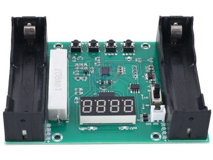 Tester Li-Ion článků 18650, modul XH-M240, měřič kapacity