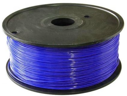 Tisková struna 1,75mm tmavěmodrá, materiál ABS, cívka 1kg /3D tisk/