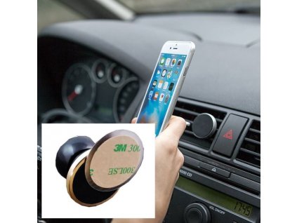 Držák mobilního telefonu magnetický na ventilační mřížku auta