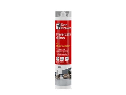 Univerzální silikon 280ml transparentní Den Braven