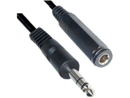 Kabel prodlužovací Jack 6,3 stereo 5m