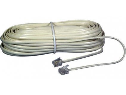 Telefonní šňůra 20m (6P4C)