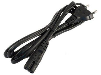 Síťový kabel 2p - flexošňůra s koncovkou IEC60320 C7 1,8m