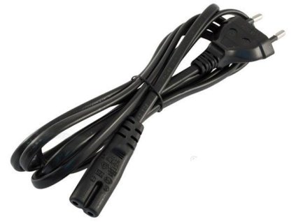 Síťový kabel 2p - flexošňůra s koncovkou IEC60320 C7 5m