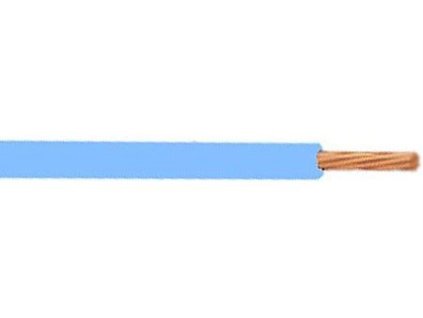 Vodič H05V-K CYA lanko 0,75mm2 světle modrý