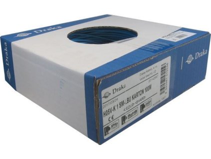 Vodič H05V-K CYA lanko 0,75mm2 černý, balení 100m